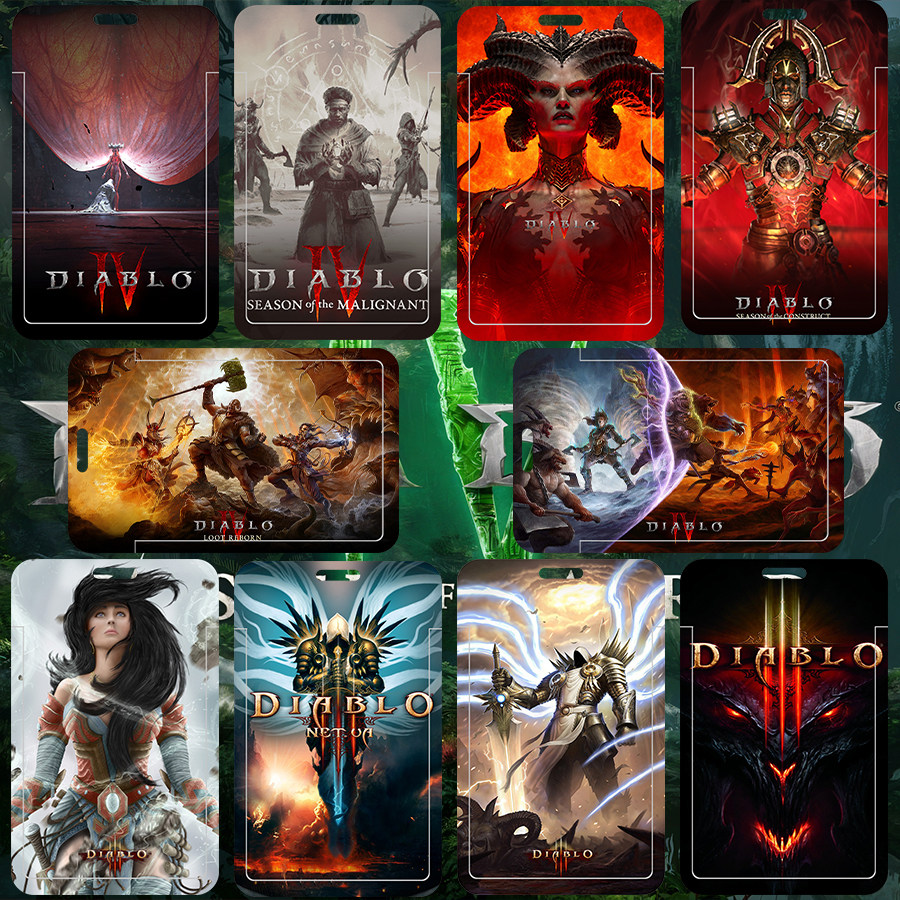 暗黑破坏神不朽34暴雪游戏周边卡套学生卡工作证校园饭卡银行现货