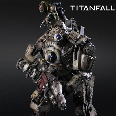 泰坦陨落游戏周边pa改机甲人偶