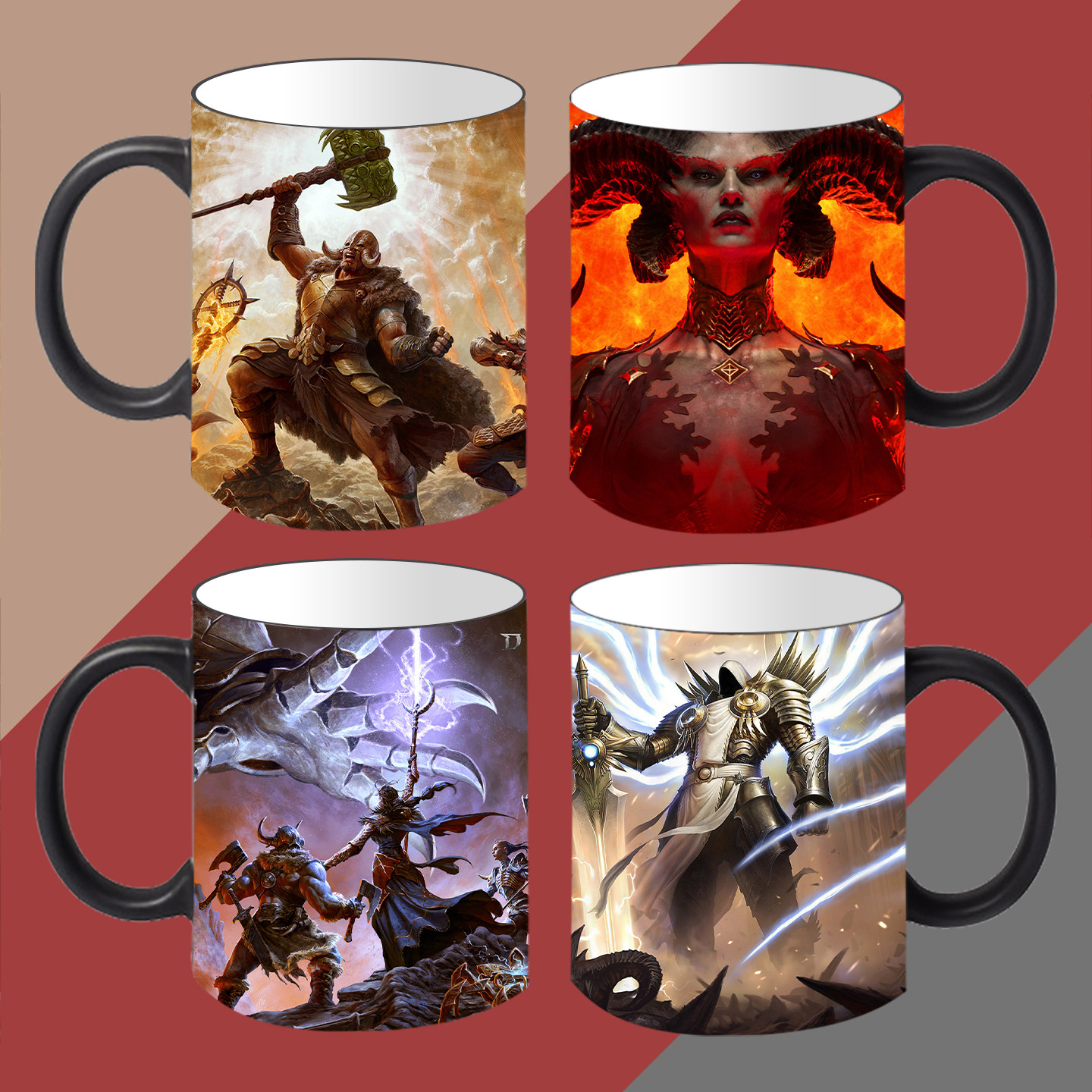 暗黑破坏神234游戏定制周边大菠萝陶瓷马克杯咖啡杯水杯子现货,模玩/动漫/周边/娃圈三坑/桌游,动漫水杯/居家/百货,淘宝优惠券,粉丝福利购,淘宝优惠卷