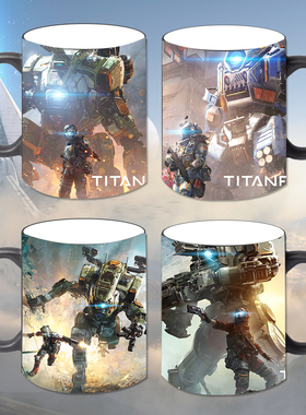泰坦陨落2EA游戏定制周边加热变色陶瓷马克杯咖啡杯水杯子现货