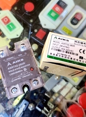 原装AIKS爱克斯固态调压器ASRT02-260R电流60A输出2W 470K欧