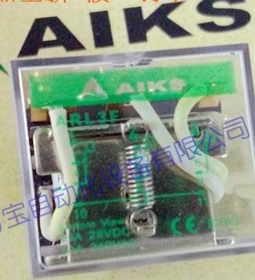 原装AIKS爱克斯继电器ARL3F AC220V11脚10A三开三闭3组触点