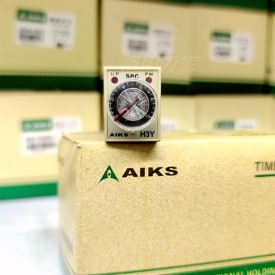 AIKS爱克斯控制器时间继电器H3Y-4/ATR12-A4  0-10S 24V sec 14脚