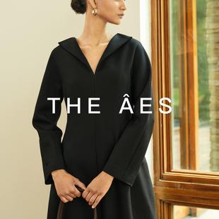 舒弹显瘦ROW连衣裙 美利奴羊毛极简古典 安上THE AES｜矜贵而摩登