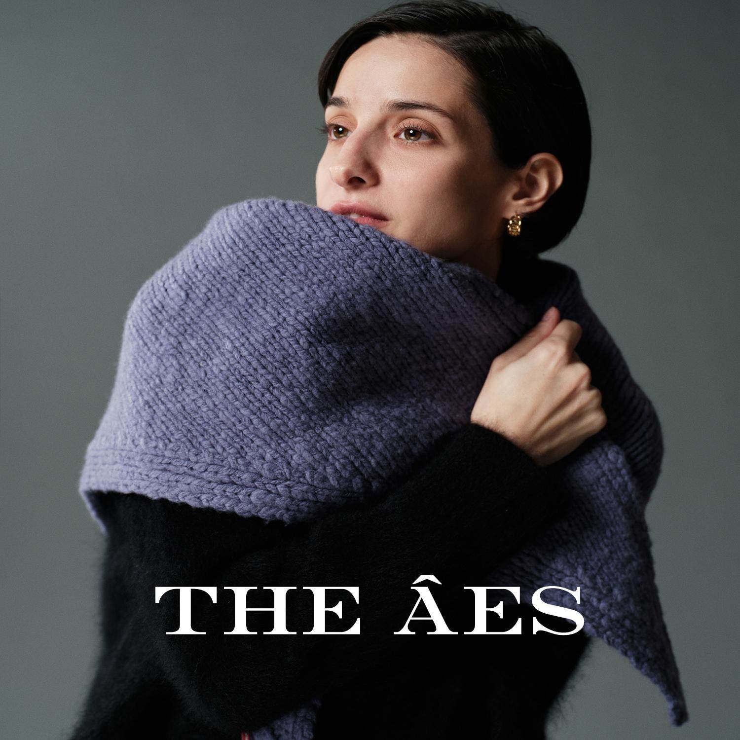 安上THE AES慵懒温暖 限定美丽奴羊毛大肚花式纱ROW三角围巾披肩,服饰配件/皮带/帽子/围巾,围巾/丝巾/披肩,淘宝优惠券,粉丝福利购,淘宝优惠卷