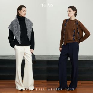 重磅绉纱羊毛格调长裤 非凡质感微喇超模裤 AES｜雕塑之形 安上THE