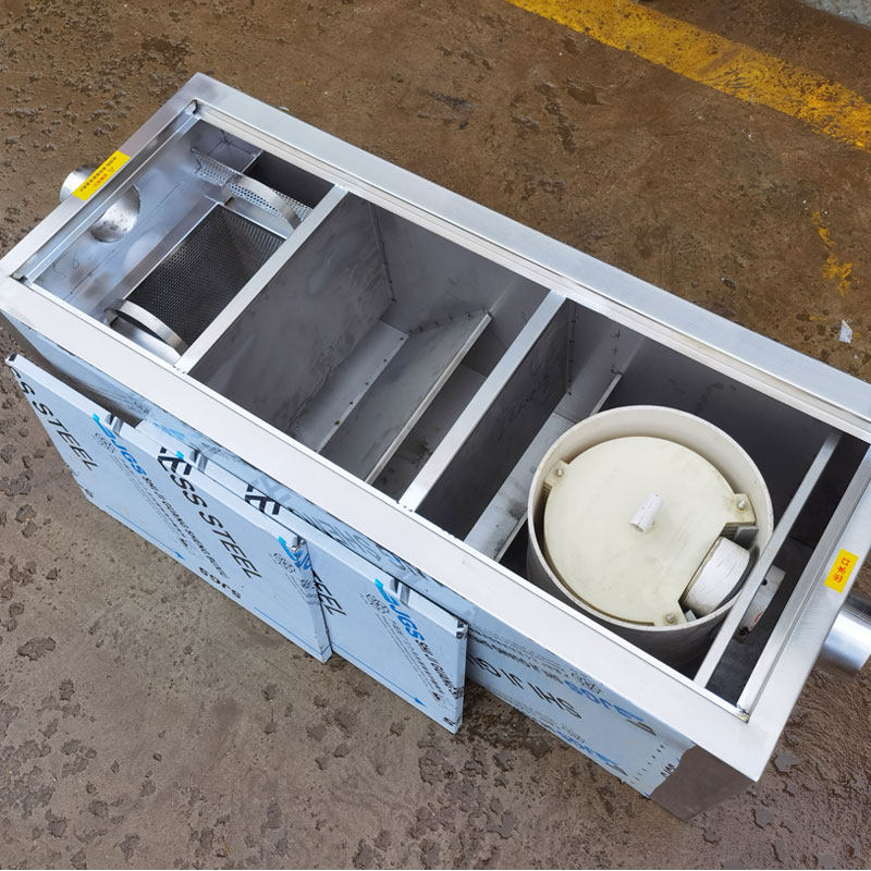 上海不锈钢隔油池中小型地埋式餐饮厨房食堂酒店美食城除油分离池