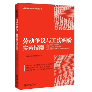 正版劳动争议与工伤纠纷实务指南 北京大学 上海丰兆律所 劳动争议纠纷典型案例劳动仲裁诉讼处理技巧风险防范 法律法学教材教程书
