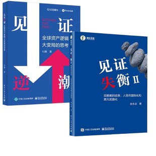 正版全套2册 见证逆潮 全球资产逻辑大变局的思考 见证失衡Ⅱ 付鹏 电子工业出版社 双顺差的结束人民币国际化和美元武器化教程
