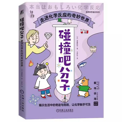 正版碰撞吧分子 走进化学反应的奇妙世界 斋藤胜裕 油页岩开采 机械工业出版社 可燃冰 太阳能电池 反式脂肪酸教材教程书籍