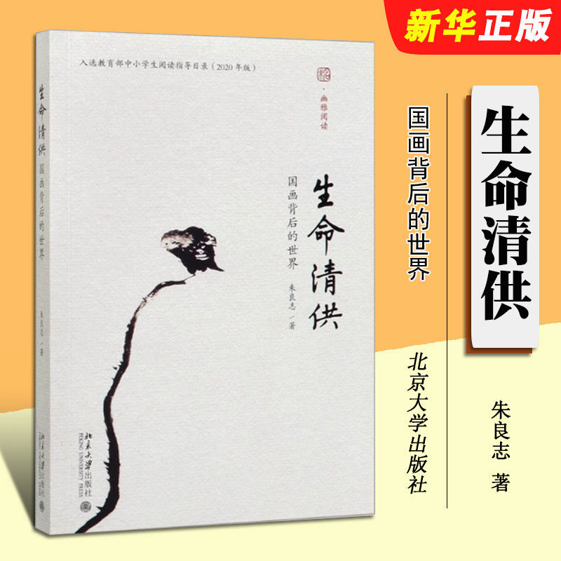 正版生命清供 国画背后的世界 朱良志 北京大学出版社 一本有关中国画的品味之作 国画历史画作的介绍 幽雅阅读丛书