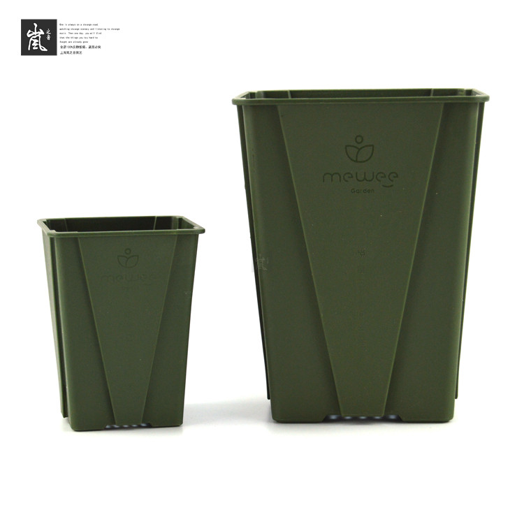 米薇控根方盆丨方花卉月季玫瑰伦