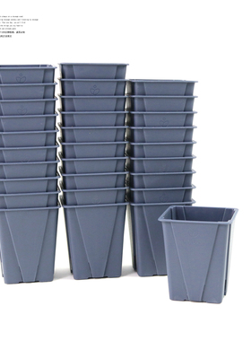 套餐丨第三代加强厚7cm米薇小方盆【30个装】 多肉黑白方 经典