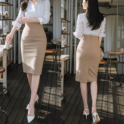 职业裙包臀裙半身裙女