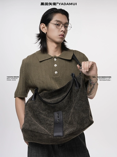 Сумка на одно плечо подходит для мужчин и женщин, изысканный стиль