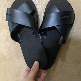 2025新款 Aqua Metallic女士拖鞋 防滑沙滩一字拖 哈瓦那Havaianas