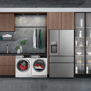 AEG进口冰洗烘套装冰箱+洗烘套装AHE6879AA+L9FEC9412N+T8DEC846N