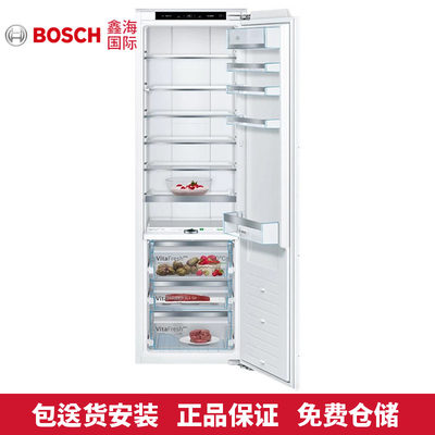 德国BOSCH嵌入式纯冷藏冰箱KIF81HD30C/KIF81PFE0/KIR81AFE0