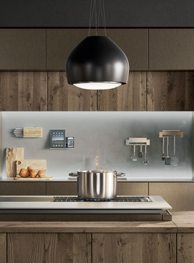 意大利进口falmec方美柯Sophie吊装内循环油烟机