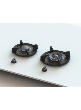 PITT 德国进口 Bely台面直嵌入式2眼两眼双眼燃气灶不锈钢无烟