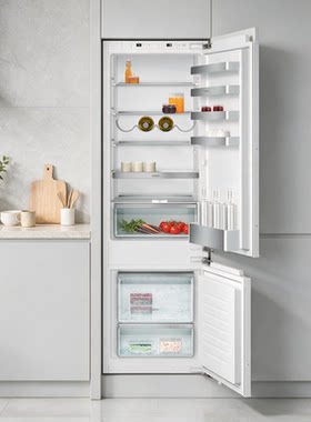 Gaggenau嘉格纳冰箱200系列冷藏冷冻组合嵌入式冰箱RB282803