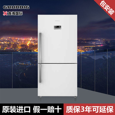 grundig根德进口GKN18820IE独立式双门冰箱变频冰箱小型嵌入式