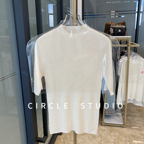 全羊毛叠穿刚需半高领打底针织衫