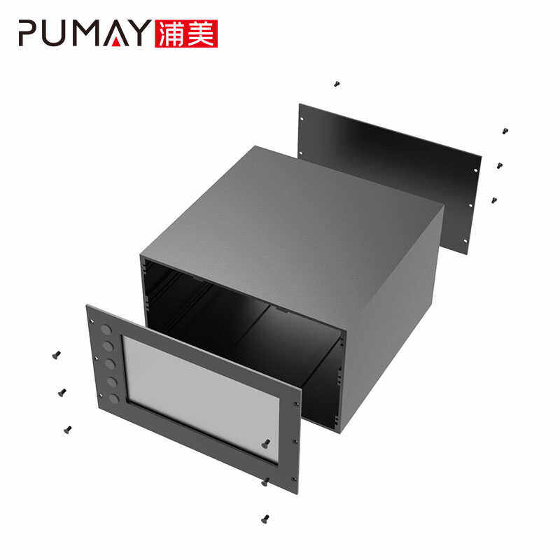 200*120网络交换机外壳钣金金属外壳工业路由器保护壳加工小机箱