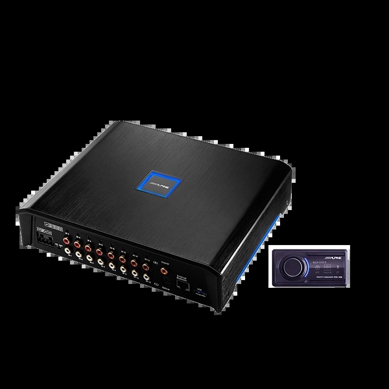 阿尔派PXE-X09处理器DSP车载HIFI音响发烧级无损解码16路输出31段