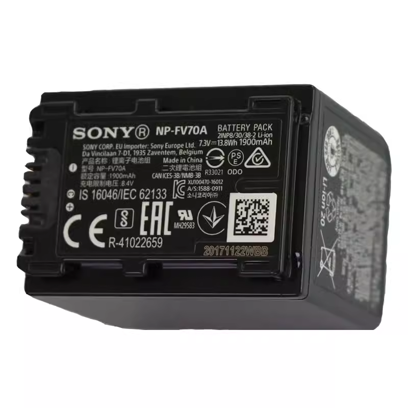 索尼原装NP FV70A AX700 AX100E AX40/60/45 CX900e 摄像机电池