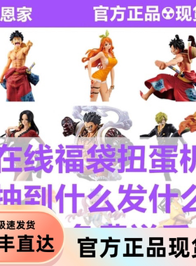海贼王 福袋盲盒 路飞 索隆 山治乔巴艾斯罗宾福袋日本正版手办