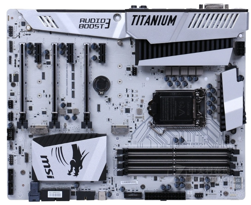 微星Z170A MPOWER GAMING TITANIUM白色台式机主板1151支持67代