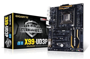 技嘉X99 UD3P 2011v3支持i75960xE5-2698v4 2680v3cpu处理器主板