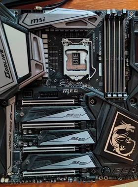 微星MEG Z390 GODLIKE超神主板支持1151针支持8700 9700 9900kf