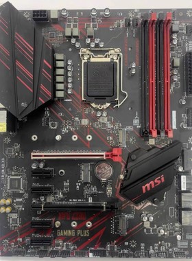 微星MPG Z390 GAMING PLUS主板1151针支持8700 9700 9900kfcpu