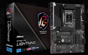 华擎Z790 PG Lightning 1700针台式机主板支持12/13代cpu5代内存