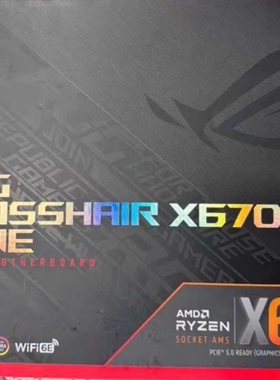 华硕rog crosshair x670e gene主板am5支持7800x 9700x 9950xcpu