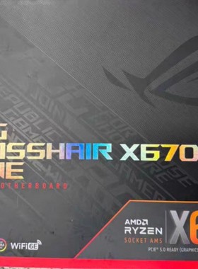 华硕rog crosshair x670e gene主板am5支持7800x 9700x 9950xcpu
