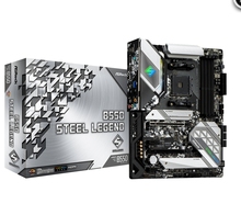 华擎B550 Steel Legend AM4钢铁传奇主板支持3600 5700x 5950xcpu