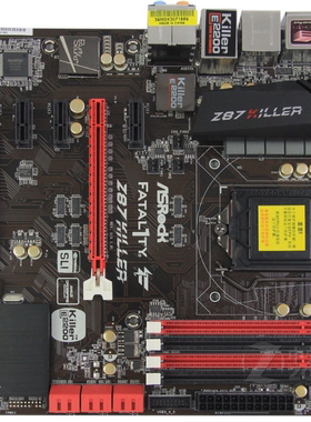 华擎Z87 killer杀手版1150主板支持i54570i747704790kcpu处理器