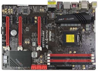 华擎Z87 killer杀手版1150主板支持i54570i747704790kcpu处理器