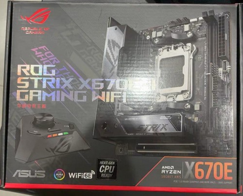 华硕ROG STRIX X670E i gaming wifi主板AM5支持7800x3d 9950xcpu