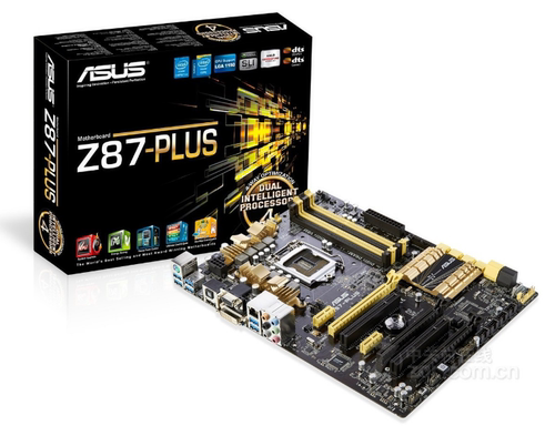 华硕Z87-PLUS1150针主板支持i34130i54460i747704790kcpu处理器