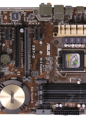 华硕 Z97-C1150针主板支持g3220i341304150i54460i747704790kcpu