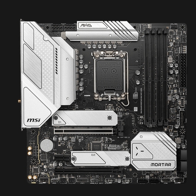 微星MAG B660M MORTAR MAX WIFI DDR4 1700主板i712700i914900KF