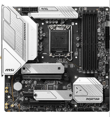 微星MAG B660M MORTAR WIFI DDR4 1700主板i712700i912900KFcpu