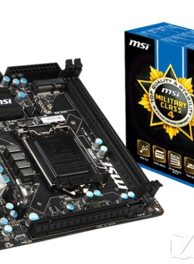 MSI/微星B85I主板HTPC1150针MINI支持4460 4770 4790kcpu处理器