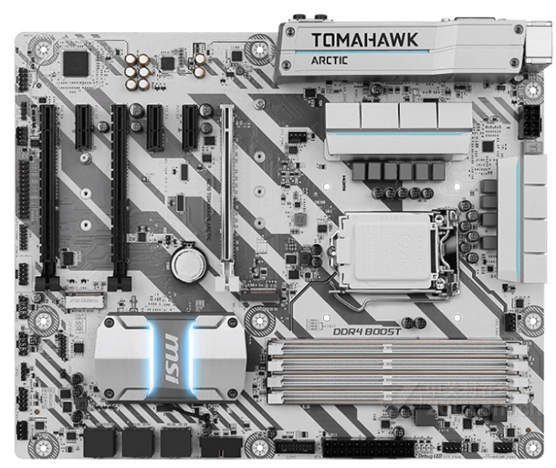 微星h270 tomahawk arctic钛金主板1151支持i767007700kcpu ddr4