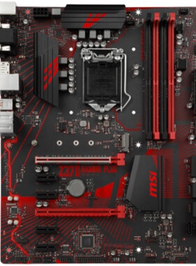 微星Z370 GAMING PLUS主板1151支持i38300i58600i787009900kcpu