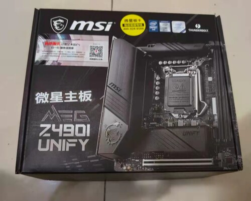 微星MEG Z490I UNIFY暗影主板1200针支持10700 11900kfcpu处理器